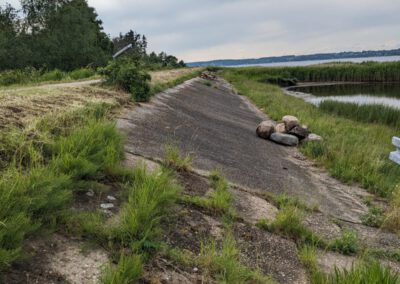 Arbeiten des Wasser- und Bodenverbandes Munkbrarupau